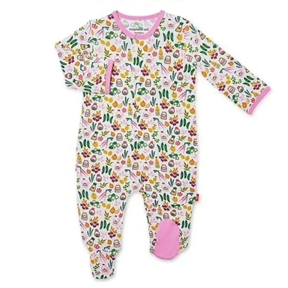Magnetic Me Pickle My Fancy Footie PJs - 9-12m
